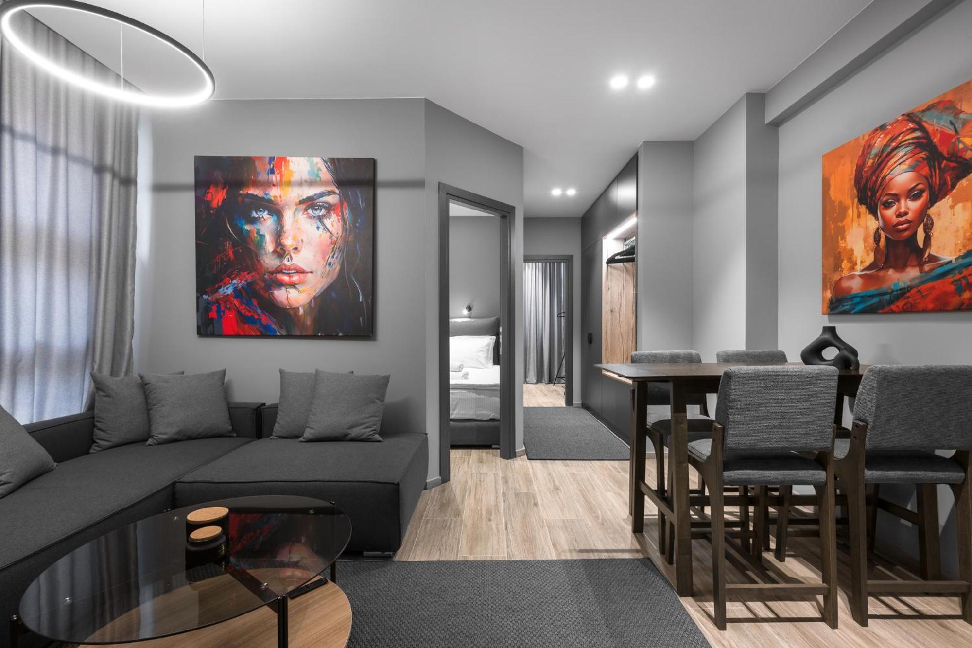 No9, Chic & Modern 2Bdr Apartment In The Centre Of Thessaloniki Exterior foto